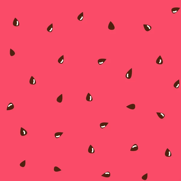 西瓜种子热带水果无缝图案纺织印花,卡,设计. — 图库矢量图片