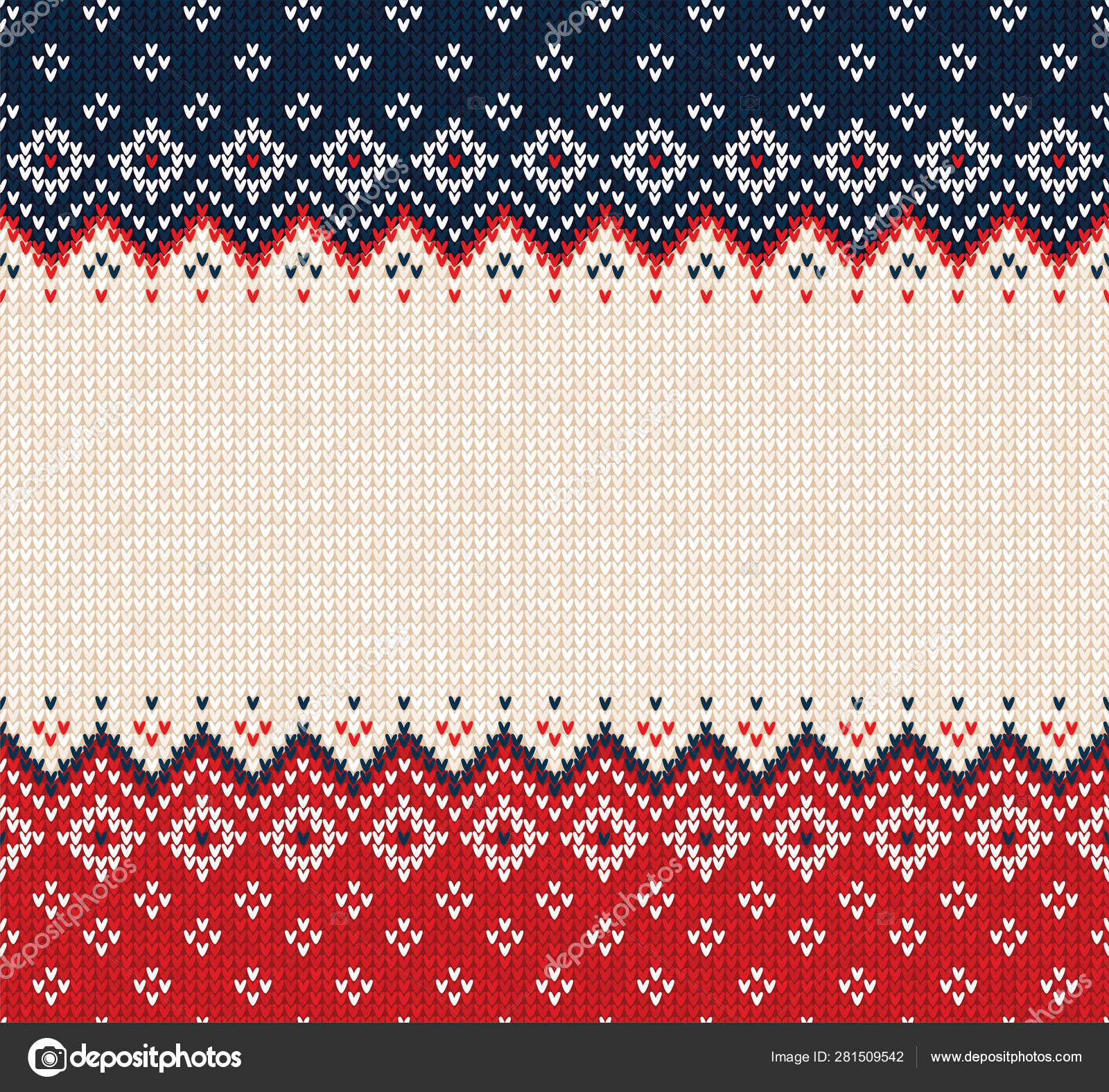 Border design shop in sweater