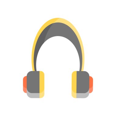 Müzik oyuncu simge vektör izole üzerinde beyaz arka plan web ve mobil uygulaması tasarım, müzik oyuncu logosu konsepti için