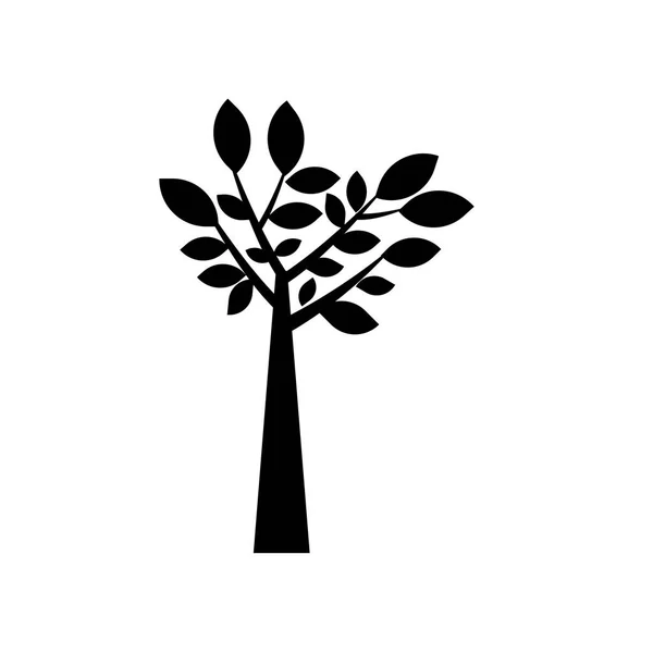 Árbol Icono Vector Aislado Sobre Fondo Blanco Para Diseño Web — Vector de stock