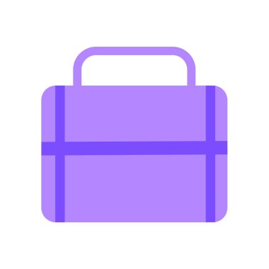 Web ve mobil uygulaması tasarım, Portföy logo kavramı için beyaz arka plan üzerinde izole portföy simge vektör