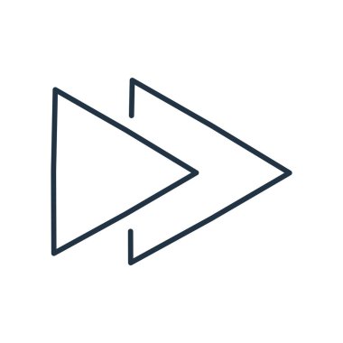 İzole Çift Kişilik okları simge vektör beyaz arka plan üzerinde çift ok şeffaf işareti