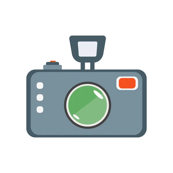 Icono Fotografía Vector Aislado Sobre Fondo Blanco Para Diseño Web — Vector de stock