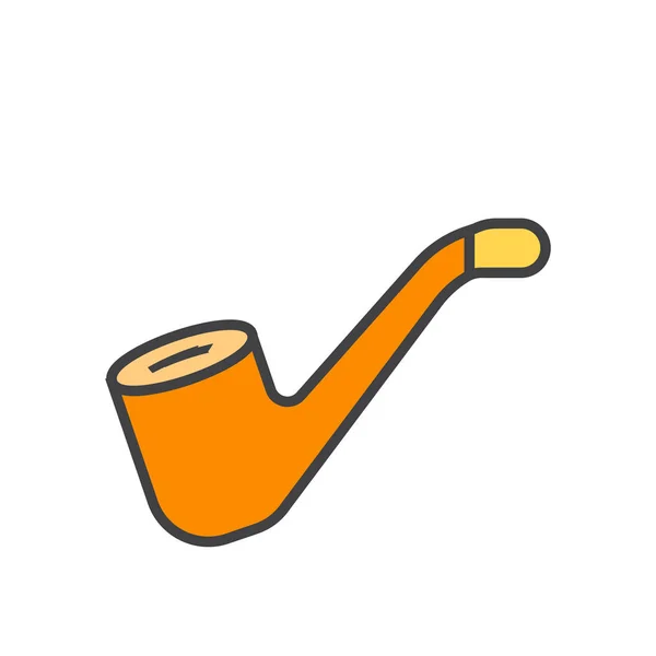 Smoker Icon Vector Isolato Sfondo Bianco Tuo Design Web Mobile — Vettoriale Stock