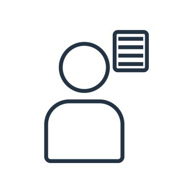 Beyaz arka plan üzerinde işadamı şeffaf işareti izole iş adamı simge vektör