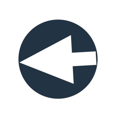 Beyaz arka plan üzerinde imleç şeffaf işareti izole imleç simge vektör