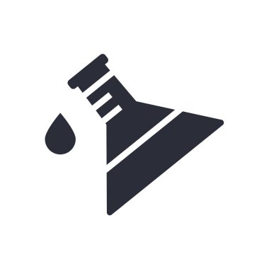 Floransa şişesi simge vektör web ve mobil uygulaması tasarımı, Floransa şişesi logo kavramı için izole üzerinde beyaz arka plan