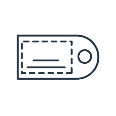 Beyaz arka plan üzerinde bilet office şeffaf işareti izole bilet office simge vektör