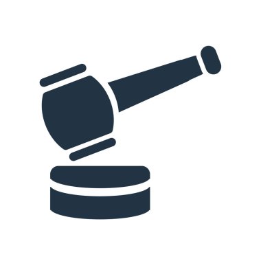 Beyaz arka plan üzerinde açık artırma şeffaf işareti izole açık artırma simge vektör