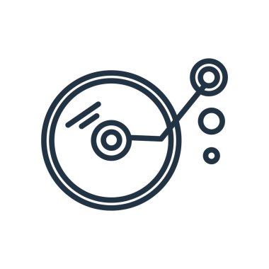 Beyaz arka plan üzerinde silgi şeffaf işareti izole silgi simge vektör