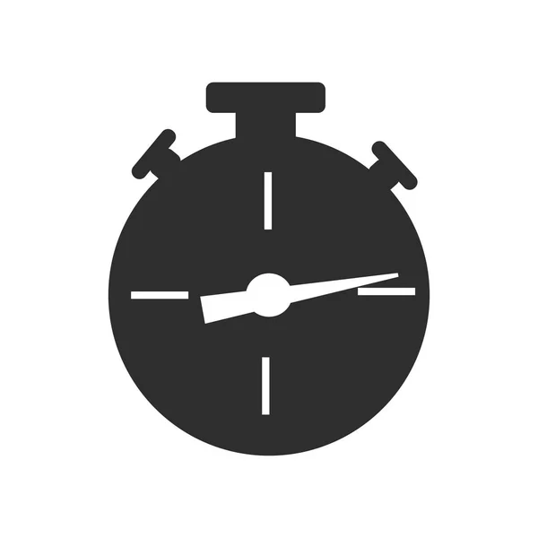 Vector Icono Cronómetro Analógico Aislado Fondo Blanco Para Diseño Web — Vector de stock