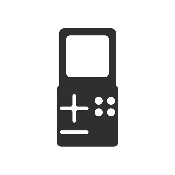 Consola Juegos Icono Vector Aislado Fondo Blanco Para Diseño Aplicaciones — Vector de stock
