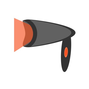 Web ve mobil uygulaması tasarımı, okuyucu logo kavramı için beyaz arka plan üzerinde izole okuyucu simge vektör