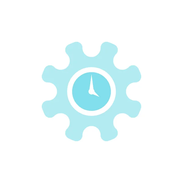 Vector Icono Tiempo Aislado Fondo Blanco Para Diseño Web Aplicación — Vector de stock