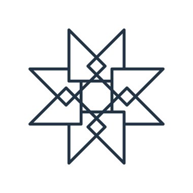 Beyaz arka plan üzerinde sembol şeffaf işareti izole sembol simge vektör