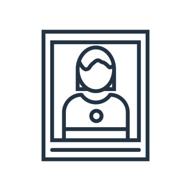 Beyaz arka plan üzerinde resim şeffaf işareti izole resim simge vektör