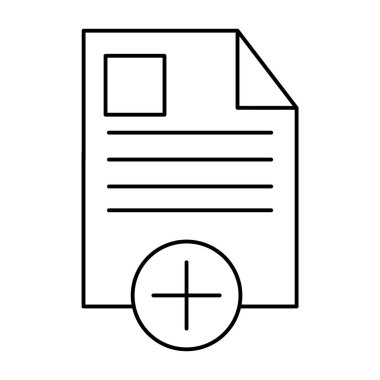 Web ve mobil uygulaması tasarım, dosya logo kavramı için beyaz arka plan üzerinde izole dosya simge vektör