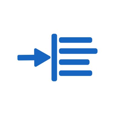 Web ve mobil uygulaması tasarımı, kenar boşluğu logo kavramı için beyaz arka plan üzerinde izole kenar boşluğu simge vektör