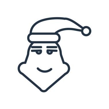 Beyaz arka plan üzerinde Grinch şeffaf işareti izole Grinch simge vektör