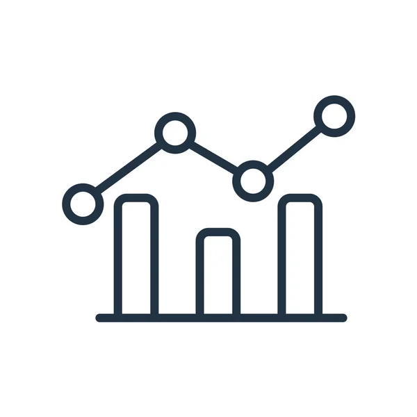 Icono Crecimiento Vector Aislado Sobre Fondo Blanco Crecimiento Signo Transparente — Vector de stock