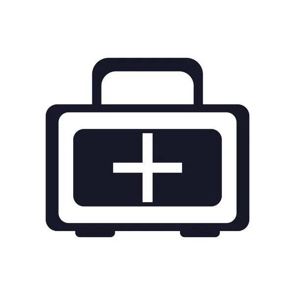 First Aid Kit Ikonu Vektorové Izolované Bílém Pozadí Pro Váš — Stockový vektor