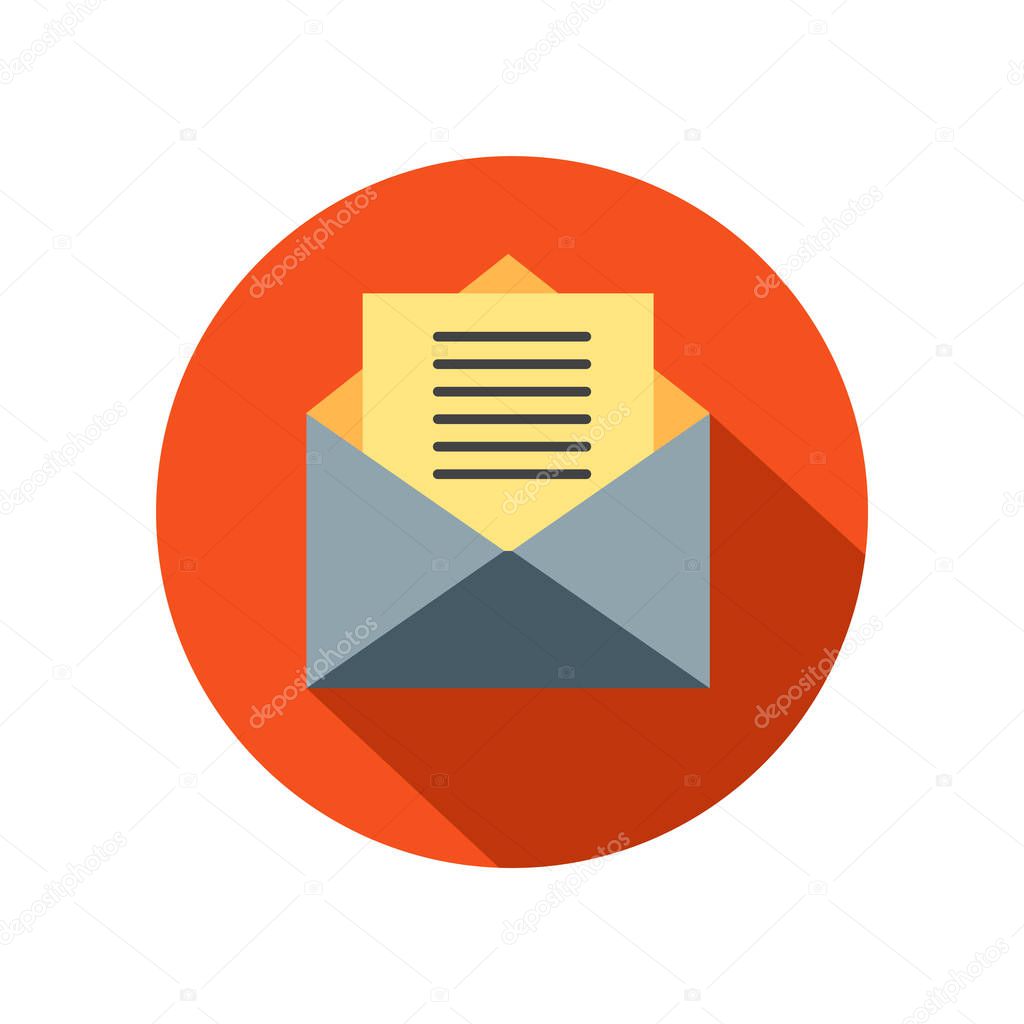 Mailing icon vector isolated on white background for your web and mobile app design, Mailing logo concept