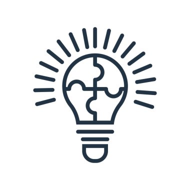 Beyaz arka plan üzerinde strateji şeffaf işareti izole strateji simge vektör