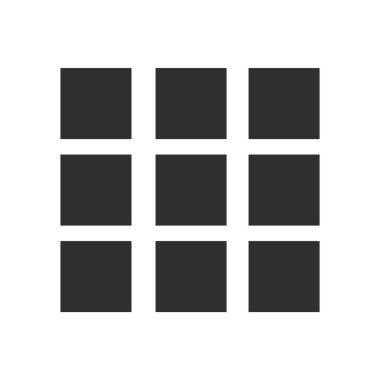 Web ve mobil uygulaması tasarımı, Rubik logo kavramı için beyaz arka plan üzerinde izole Rubik simge vektör