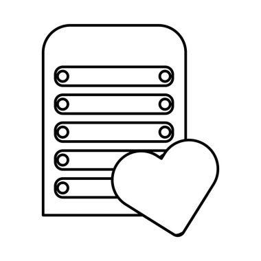 Web ve mobil uygulaması tasarımı, sunucu logo kavramı için beyaz arka plan üzerinde izole server simge vektör