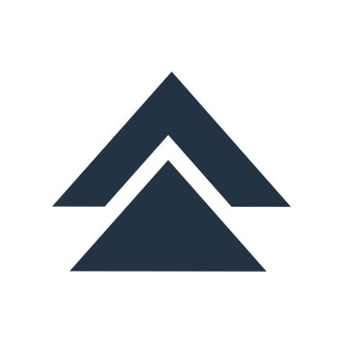 Beyaz arka plan üzerinde kaydırma şeffaf işareti izole kaydırma simge vektör