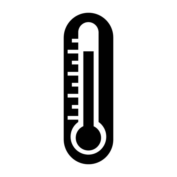 Thermometer Symbolvektor Isoliert Auf Weißem Hintergrund Für Ihr Web Und — Stockvektor