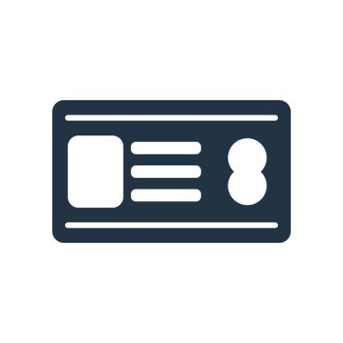 Kredi kartı simge vektör beyaz arka plan üzerinde kredi kartı şeffaf işareti izole