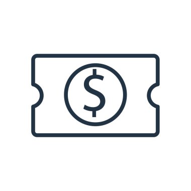 Beyaz arka plan üzerinde fiş Şeffaf işareti izole fiş simge vektör