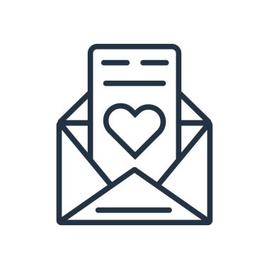 Doğum günü kartı simge vektör izole üzerinde beyaz arka plan, Doğum günü kartı şeffaf işareti