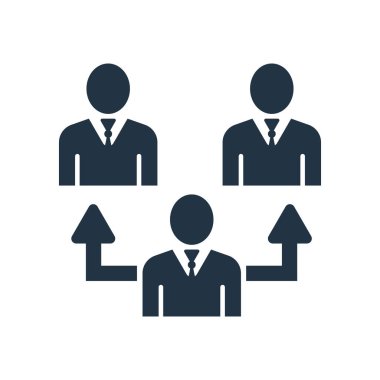 Beyaz arka plan üzerinde nüfus şeffaf işareti izole nüfus simge vektör