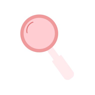 Web ve mobil uygulaması tasarım, arama logo kavramı için beyaz arka plan üzerinde izole arama simge vektör