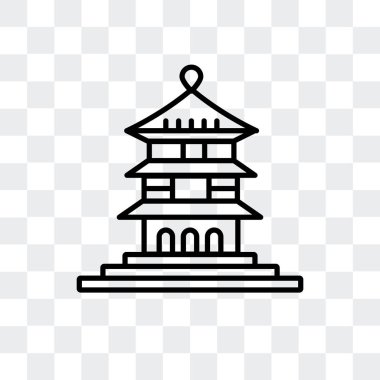 Hall yüce armoniye şeffaf arka plan, Hall yüce armoniye Beijing logo tasarımı üzerinde izole Beijing vektör simgesi