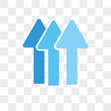 Saydam arka plan üzerinde Perf izole performans vektör simgesi