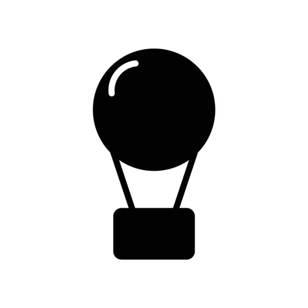 Globo icono vector aislado sobre fondo blanco, signo de globo  , — Vector de stock