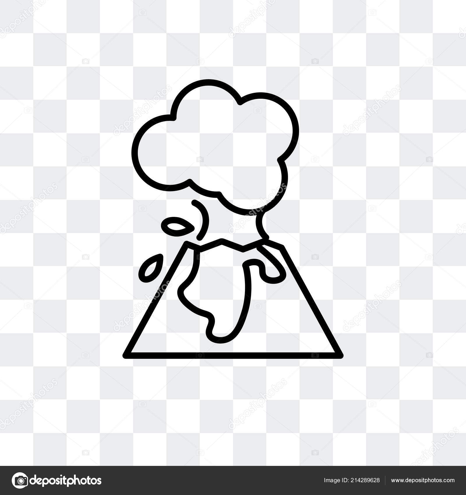 volcano vector icon isolated on transparent background volcano logo design stock vector c bestvectorstock 214289628 https depositphotos com 214289628 stock illustration volcano vector icon isolated on html