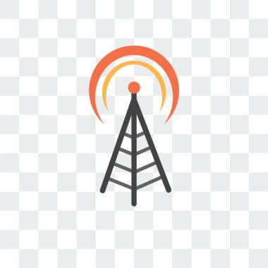 Saydam arka plan üzerinde Wifi logosu d izole Wifi vektör simgesi