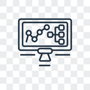 Saydam arka plan üzerinde grafik logo tasarımı izole grafik vektör simgesi