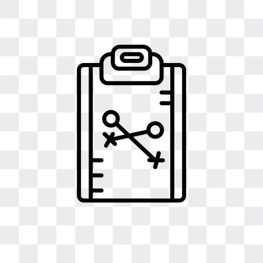 Saydam arka plan üzerinde strateji logo tasarımı izole strateji vektör simgesi