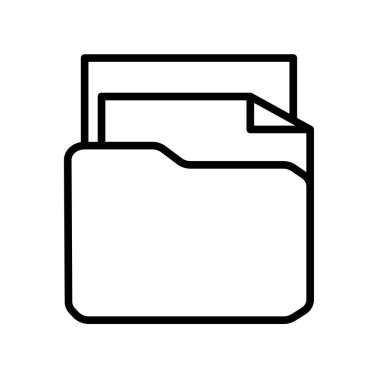 Beyaz arka plan üzerinde belgeleri sı izole belgeleri simge vektör