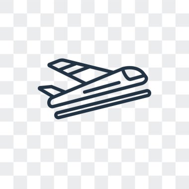 Saydam arka plan üzerinde gidiş logo tasarımı izole gidiş vektör simgesi