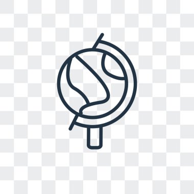 Saydam arka plan üzerinde dünya küre logo tasarımı izole dünya vektör simge