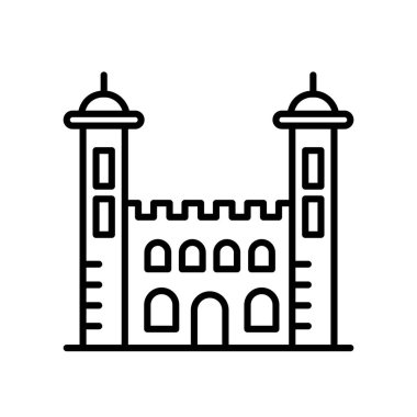 Beyaz arka plan üzerinde kimliği Kah M izole kimliği Kah Camii simge vektör