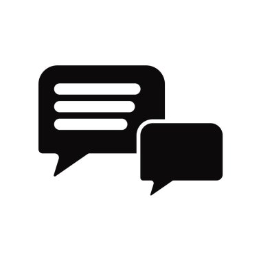 Beyaz arka plan üzerinde mesaj işareti izole ileti simge vektör ,