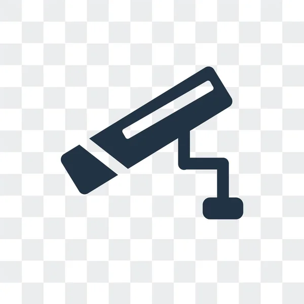 CCTV вектор значок ізольовані на прозорим фоном, дизайн логотипу Cctv — стоковий вектор