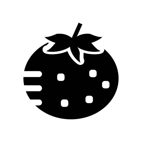 Icono de tomate vector aislado sobre fondo blanco, signo de tomate, f — Archivo Imágenes Vectoriales